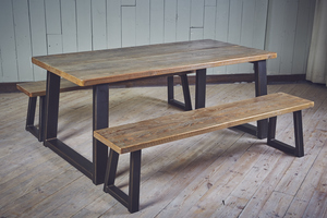 The Steel Framed Dining Table